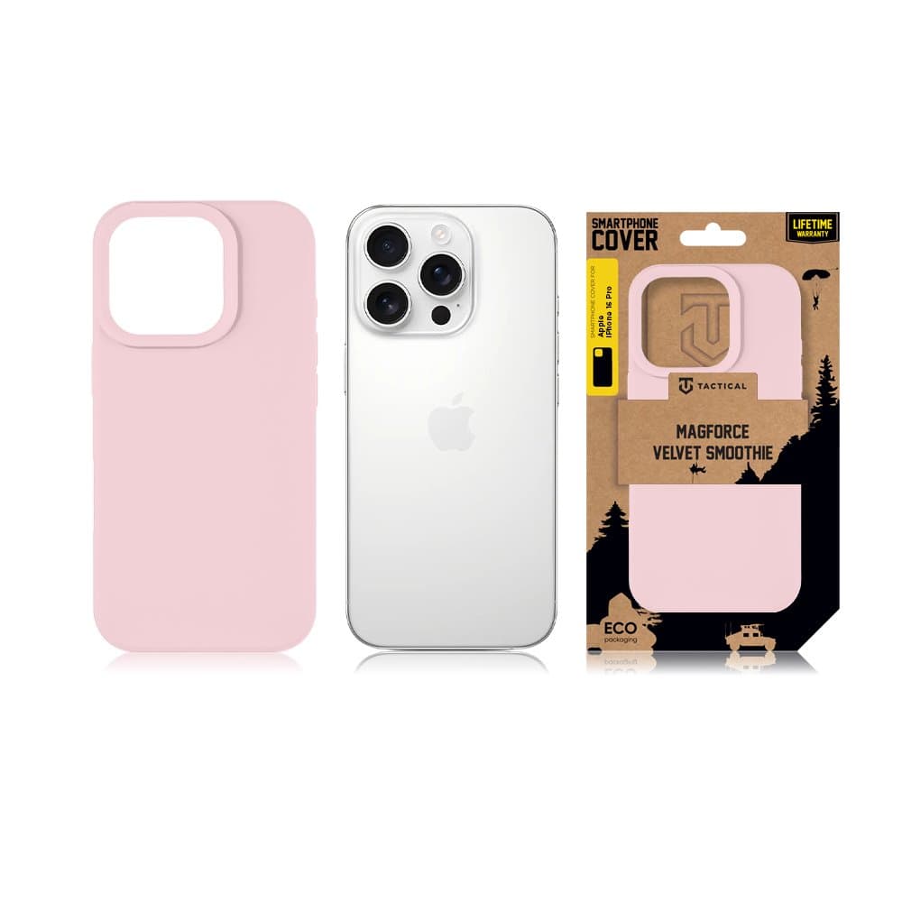 Zadní kryt Tactical MagForce Velvet Smoothie pro Apple iPhone 16 Pro Pink Panther - náhled 5