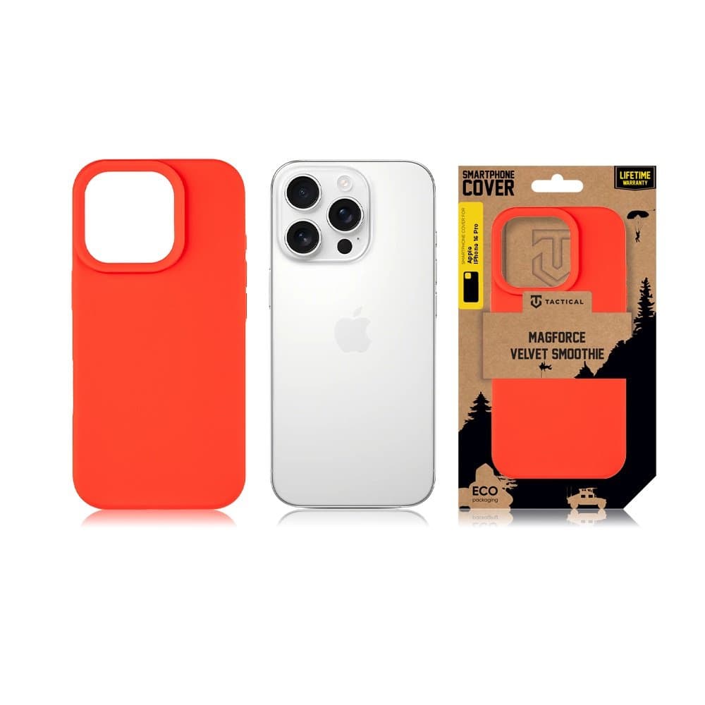 Zadní kryt Tactical MagForce Velvet Smoothie pro Apple iPhone 16 Pro Chilli - náhled 5
