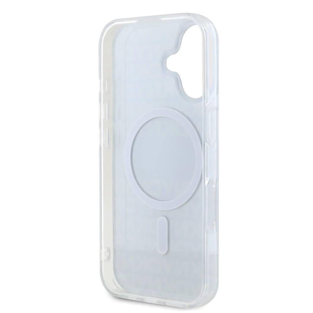 Zadní kryt DKNY PC/TPU Repeat Pattern Tonal Stripe Magsafe pro iPhone 16 Black - náhled 5