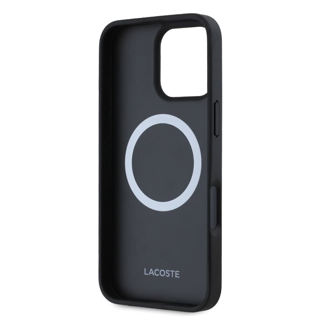 Zadní kryt Lacoste Blend Monogram MagSafe pro iPhone 16 Pro Black - náhled 5