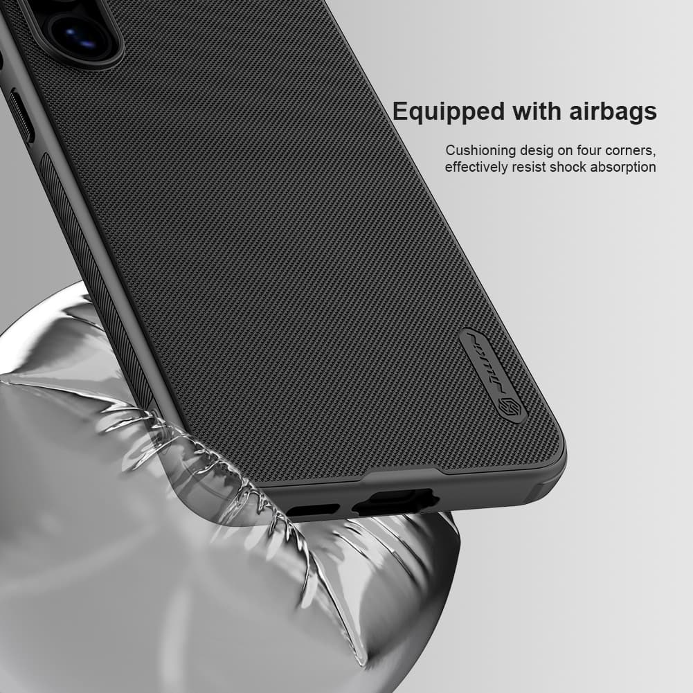 Zadní kryt Nillkin Super Frosted PRO pro Samsung S24 FE černý - náhled 5