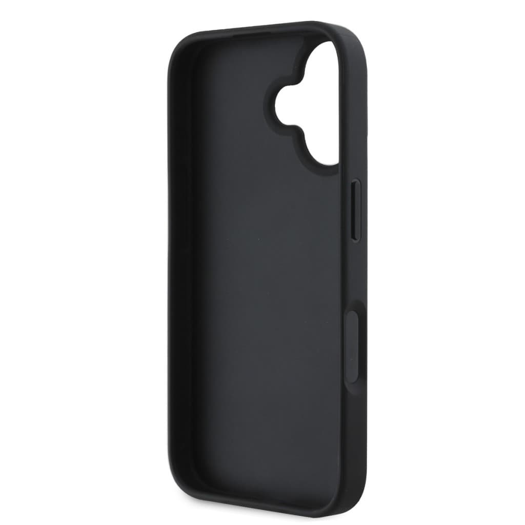 Zadní kryt DKNY PU Leather Checkered Pattern and Stripe pro iPhone 16 Black - náhled 5