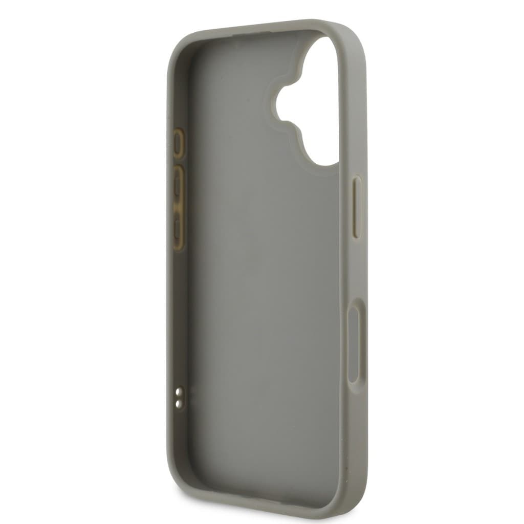 Zadní kryt DKNY PU Leather Quilted Stack Logo pro iPhone 16 Plus Grey - náhled 5
