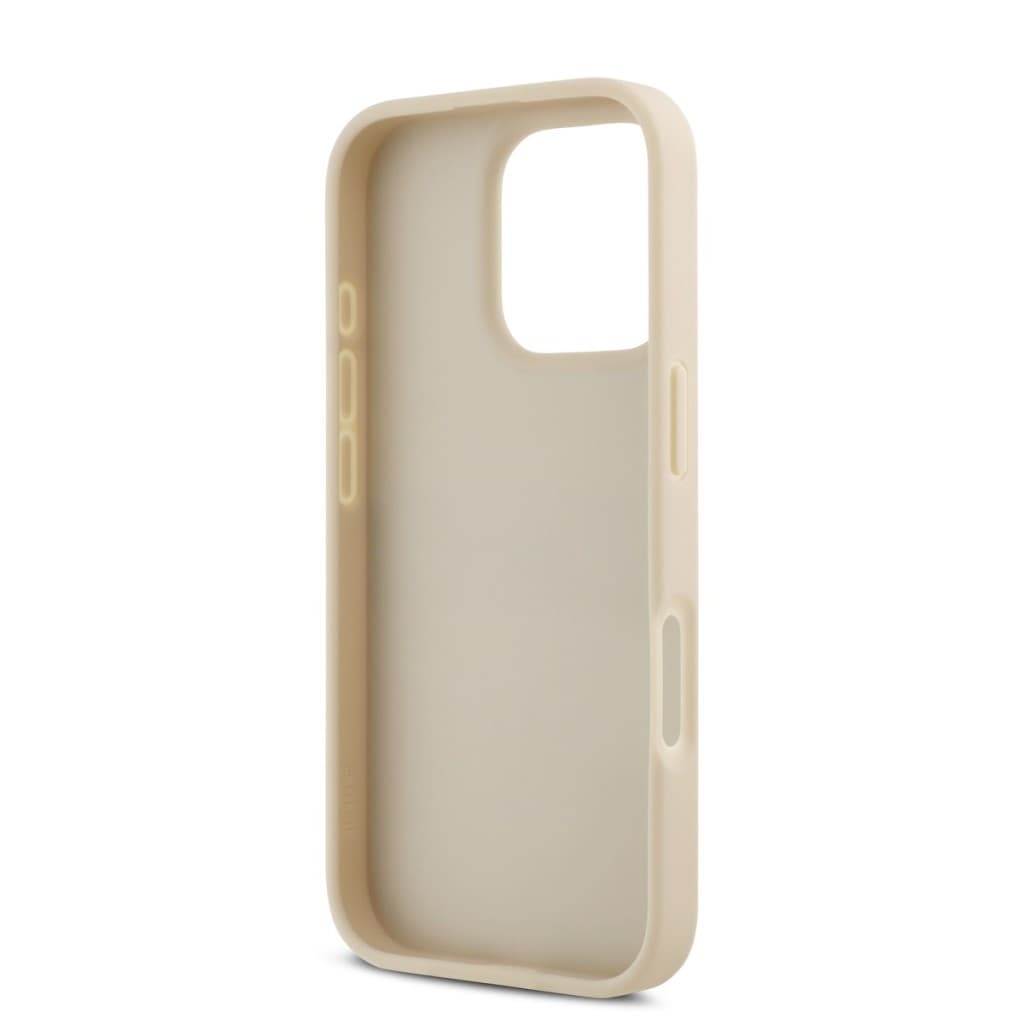 Zadní kryt DKNY PU Leather Repeat Pattern Tonal Stripe pro iPhone 16 Pro Max Pink - náhled 5