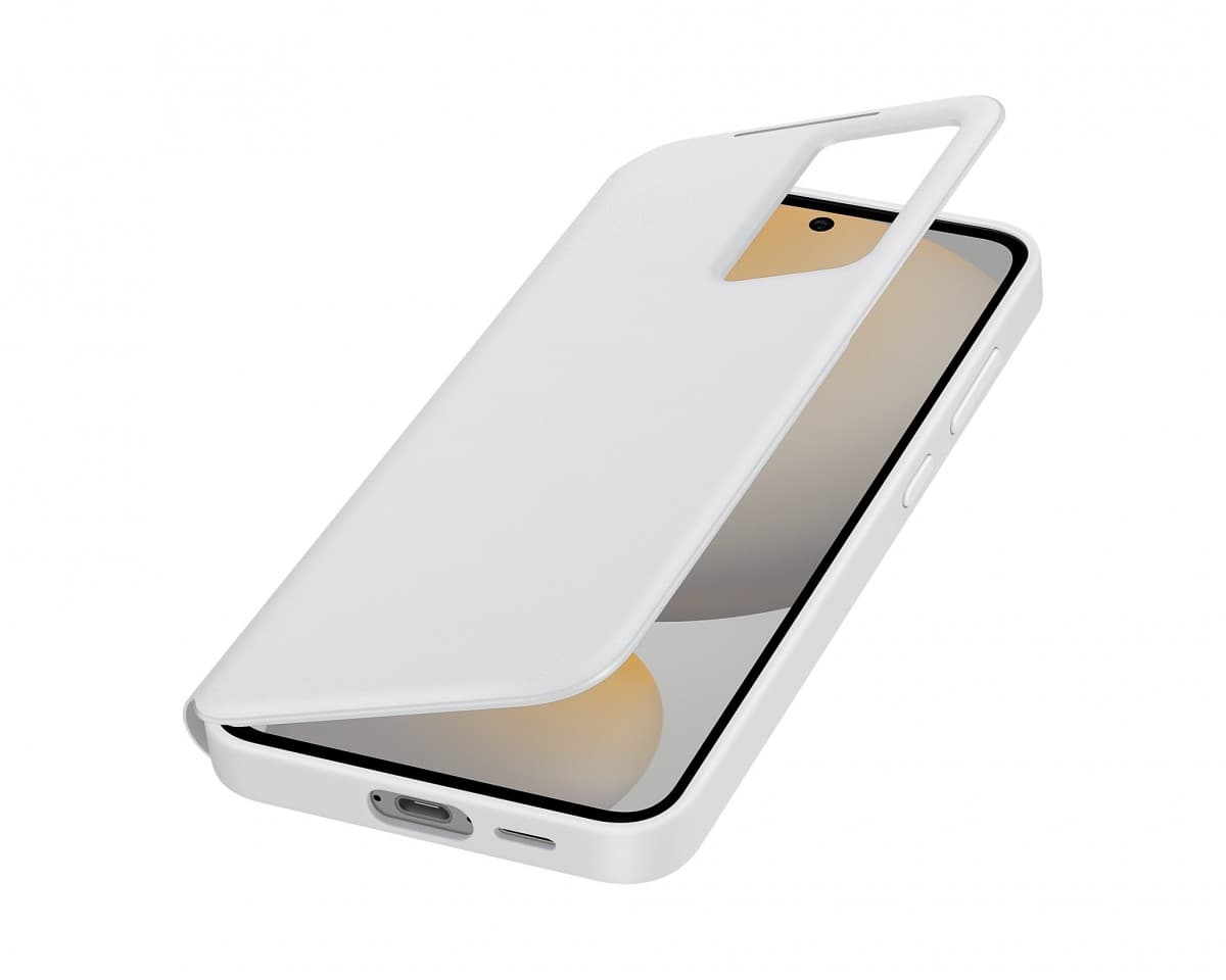 Knížkové pouzdro EF-ZS721CWE Samsung Smart View pro Galaxy S24 FE White - náhled 5