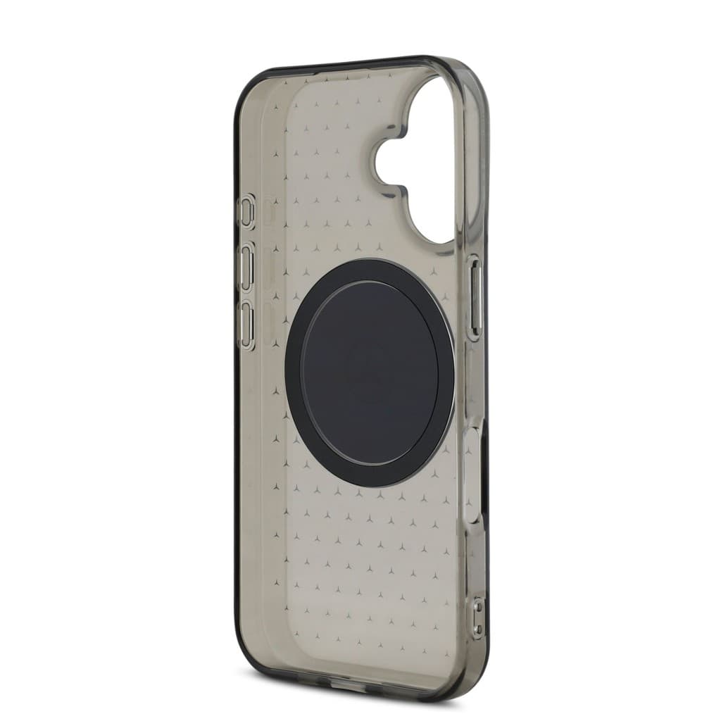 Zadní kryt Mercedes PC-TPU Star Pattern MagSafe pro iPhone 16 Plus Black - náhled 5
