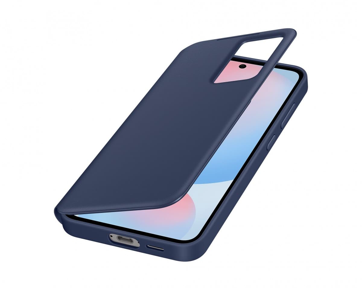 Knížkové pouzdro EF-ZS721CLE Samsung Smart View pro Galaxy S24 FE Blue - náhled 5
