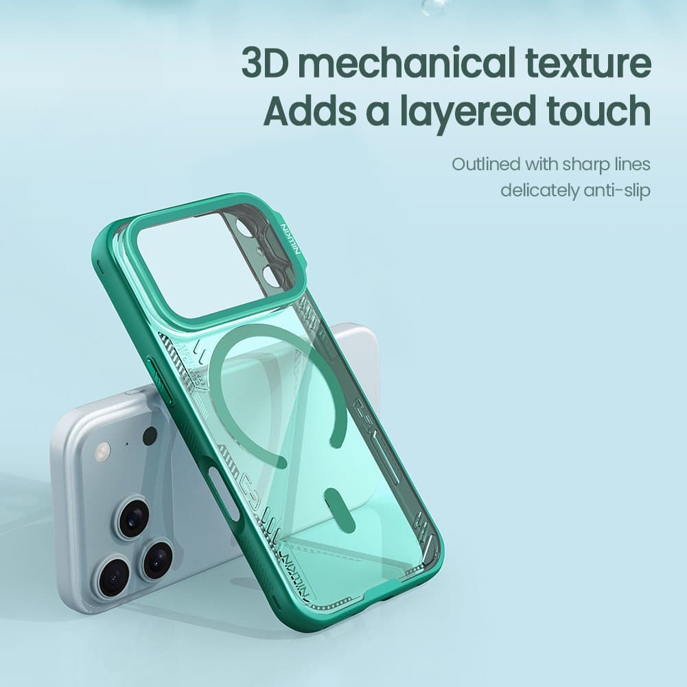 Zadní kryt Nillkin Iceblade Prop Magnetic pro Apple iPhone 17 Pro Green - náhled 5