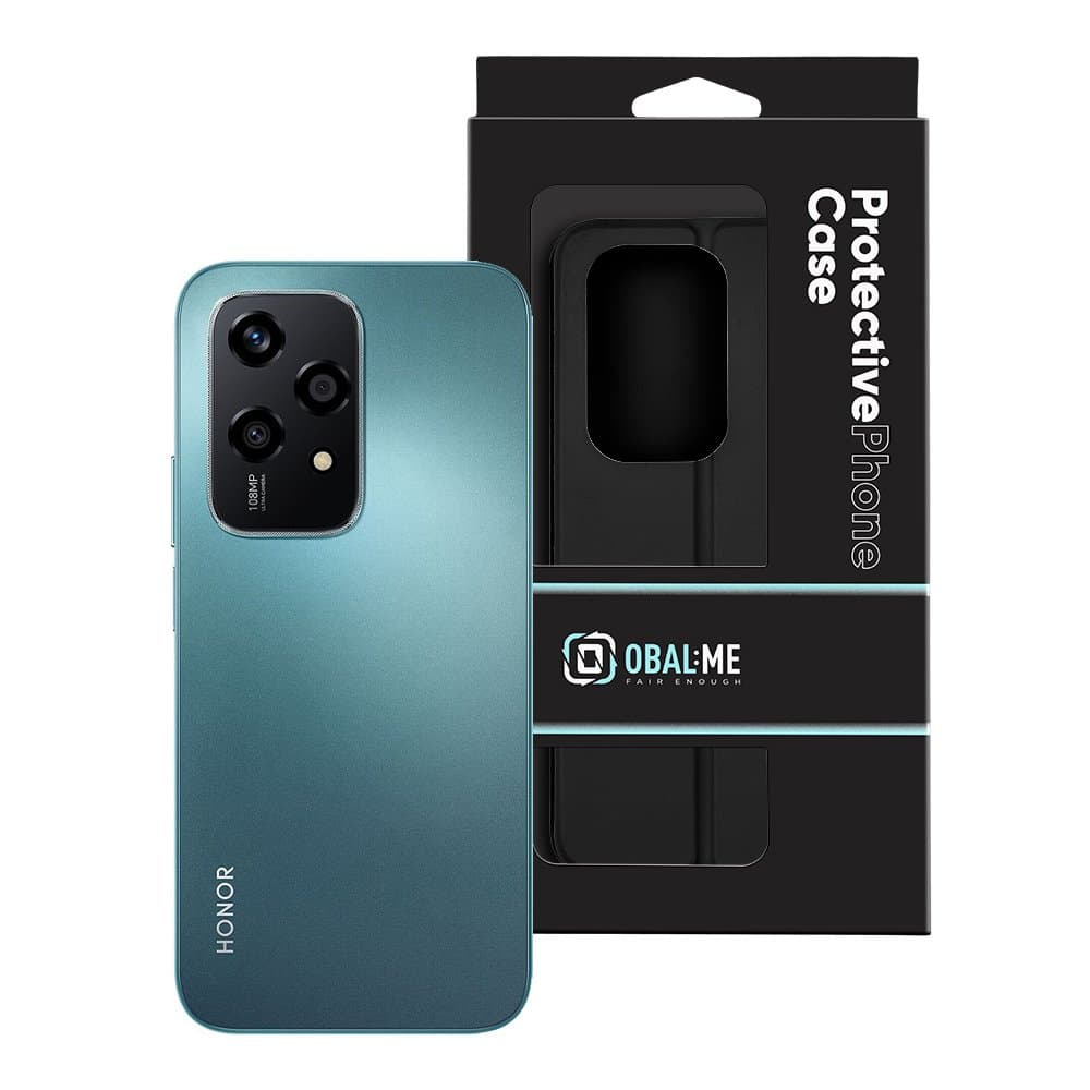 Knížkové pouzdro OBAL:ME SmoothTouch pro Honor 200 Lite Black - náhled 5