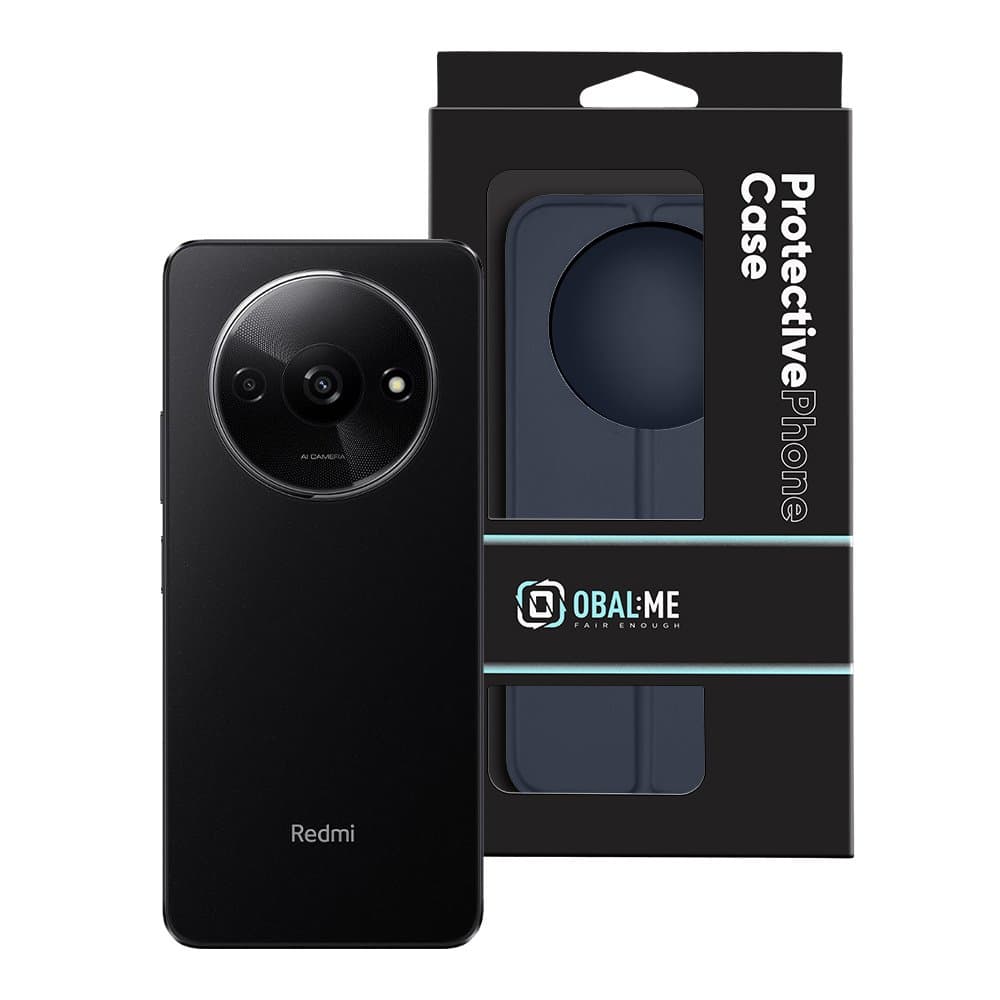 Knížkové pouzdro OBAL:ME SmoothTouch pro Xiaomi Redmi A3 Dark Blue - náhled 5