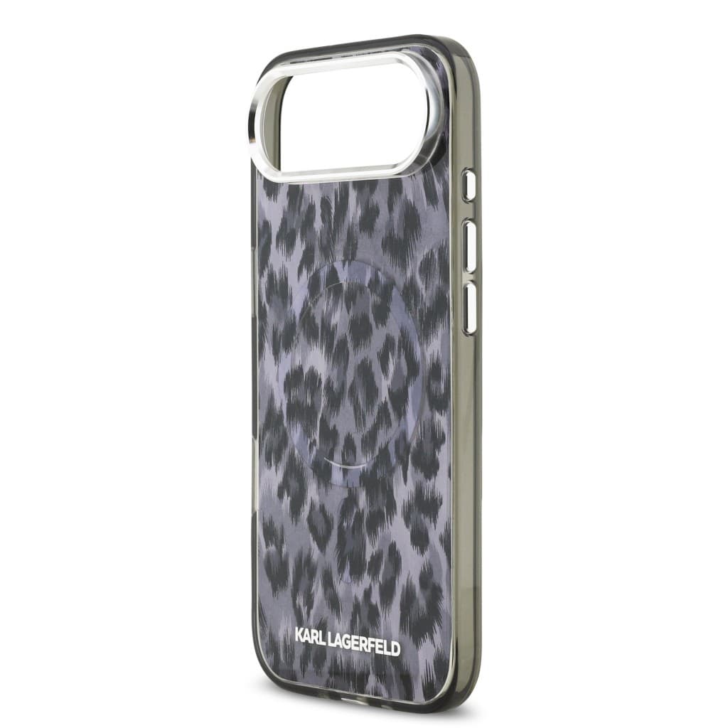 Zadní kryt Karl Lagerfeld IML Leopard MagSafe pro iPhone Air Grey - náhled 5