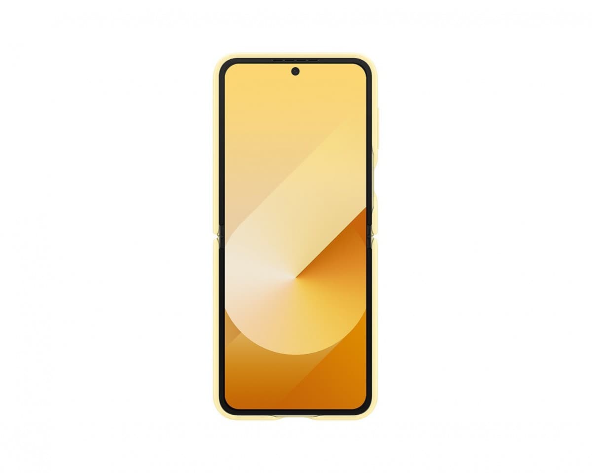 Zadní kryt EF-VF741PYE Samsung KindSuit pro Galaxy Z Flip 6 Yellow - náhled 5