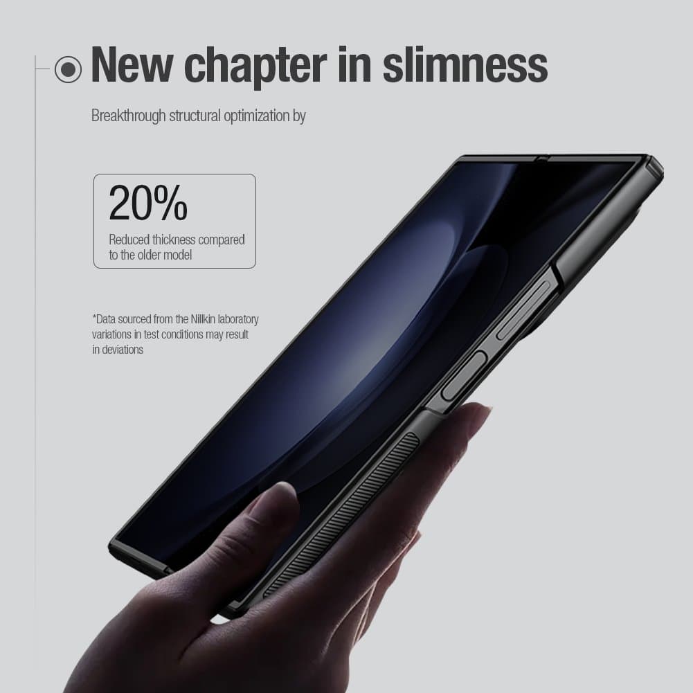 Zadní kryt Nillkin Super Frosted FOLD pro Samsung Galaxy Z Fold 6 Black - náhled 5