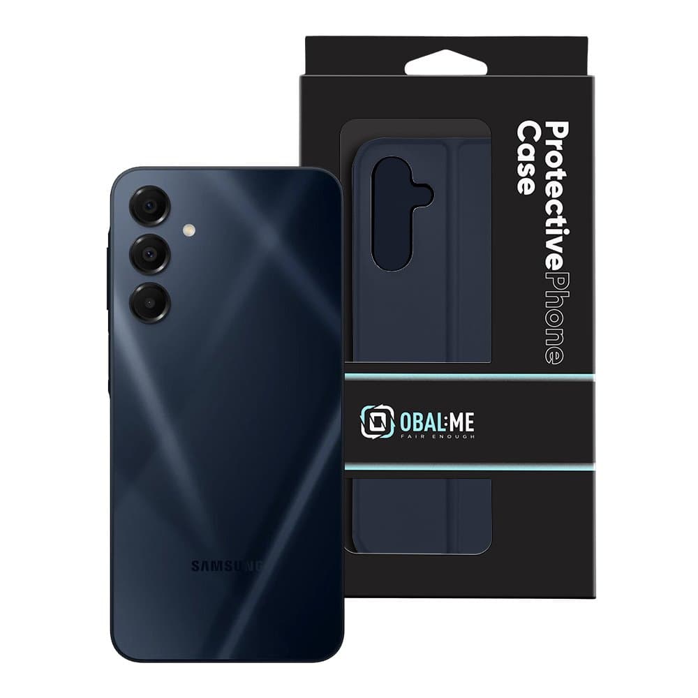 Knížkové pouzdro OBAL:ME SmoothTouch pro Samsung A16 5G Dark Blue - náhled 5