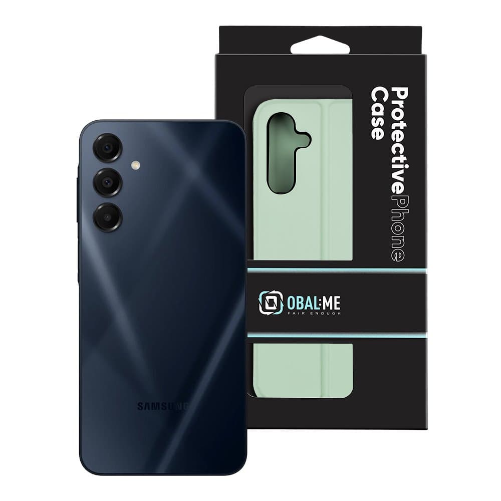 Knížkové pouzdro OBAL:ME SmoothTouch pro Samsung A16 5G Mint Green - náhled 5