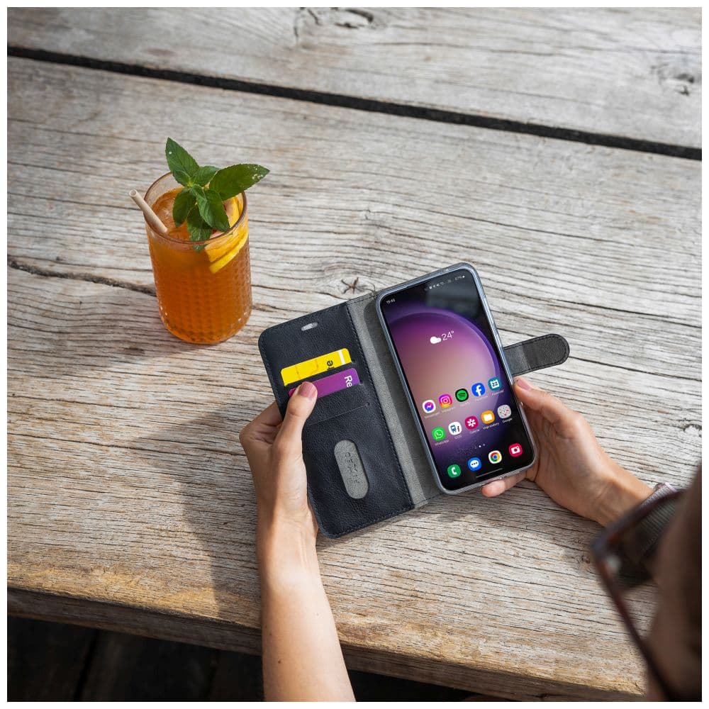 Pouzdro typu kniha FIXED Opus pro Xiaomi Redmi Note 15 5G, černé - náhled 5