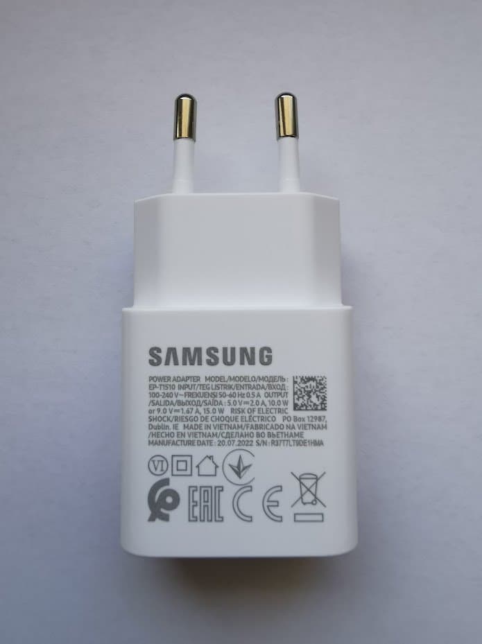 EP-T1510EWE Samsung USB-C 15W Cestovní nabíječka White (OOB Bulk) - náhled 4