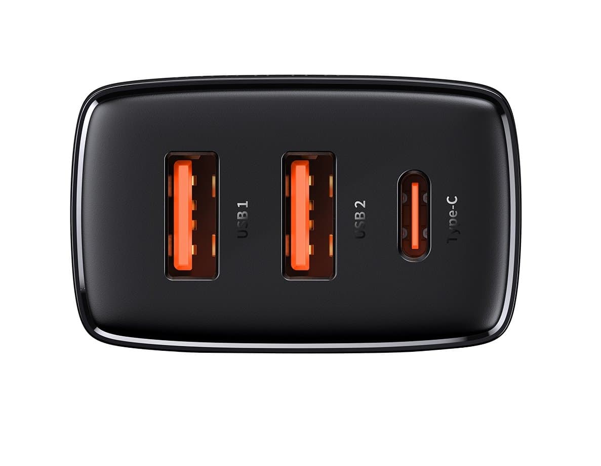 Baseus CCXJ-E01 Compact Quick Nabíječka USB-C 30W Black - náhled 4