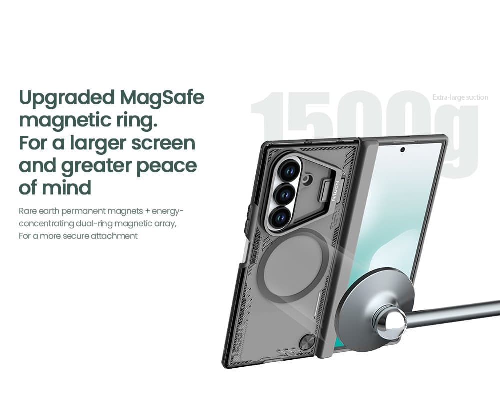 Zadní kryt Nillkin Iceblade Prop Magnetic pro Samsung Galaxy Z Fold 7 Black - náhled 4