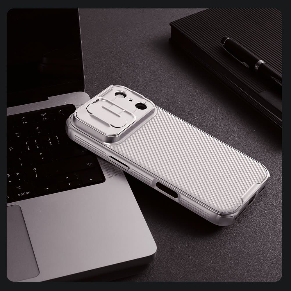 Zadní kryt Nillkin CamShield PRO pro Apple iPhone 17 Pro Titanium Gray - náhled 3