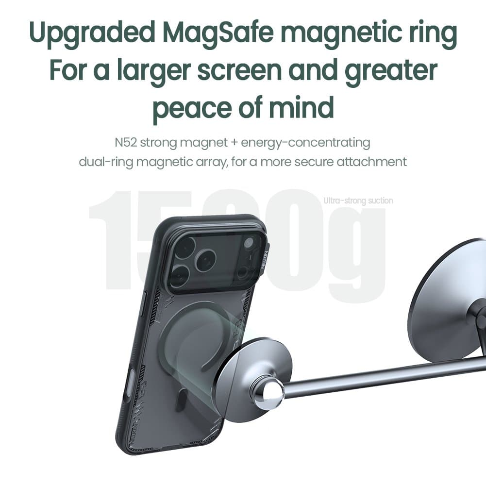 Zadní kryt Nillkin Iceblade Prop Magnetic pro Apple iPhone 17 Pro Max Twilight Gray - náhled 4