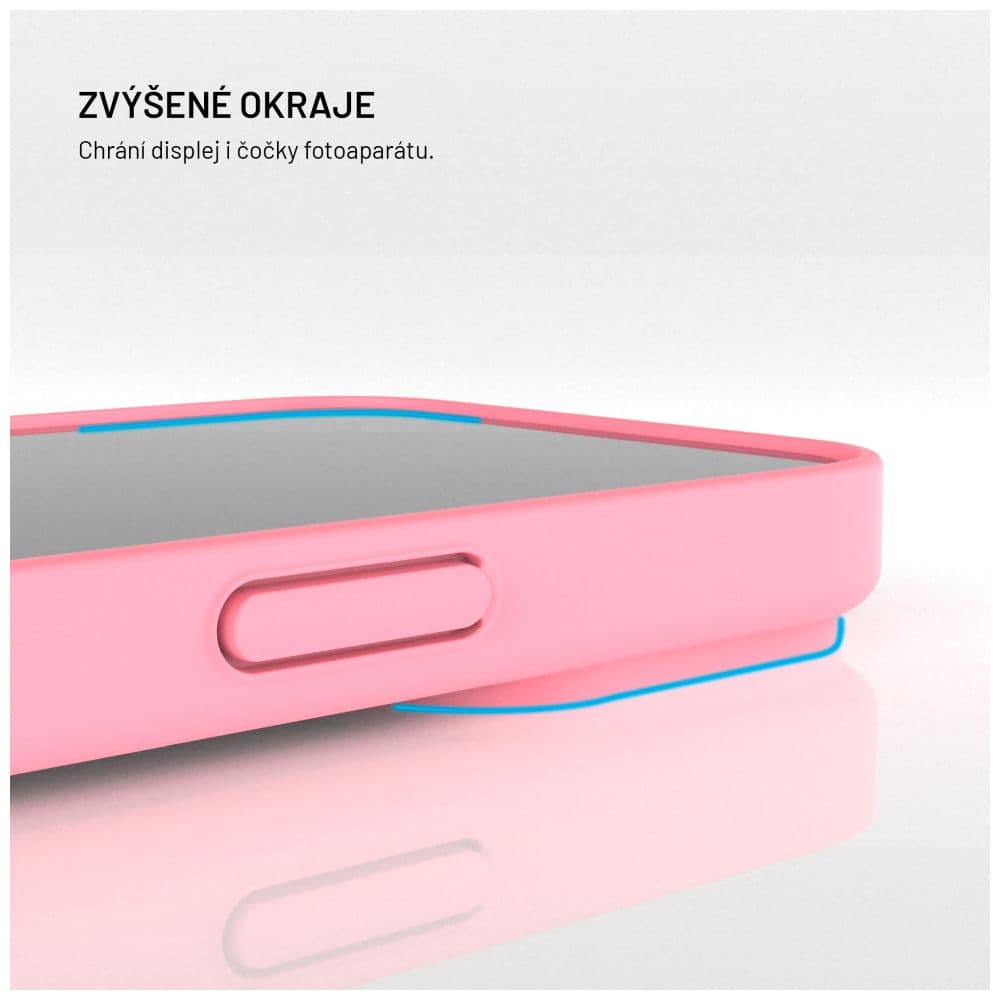 TPU gelový kryt FIXED ReStory pro Apple iPhone 16 Pro, růžový - náhled 5