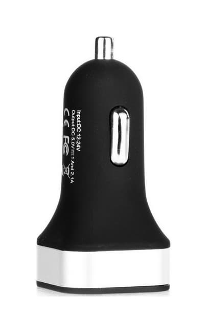 Autodobíječ TopQ USB Dual 3.1 A černý 28318 - náhled 2
