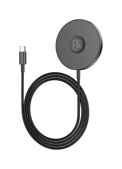 Bezdrátová rychlonabíječka Borofone BQ18 TopQ MagSafe 15W černá 91481 - náhled 2