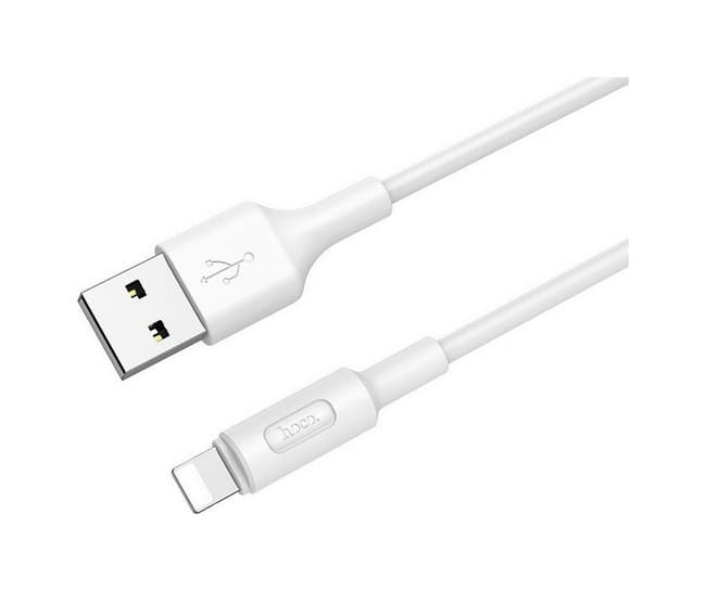 Datový kabel Hoco X25 pro iPhone bílý 85688 - náhled 2