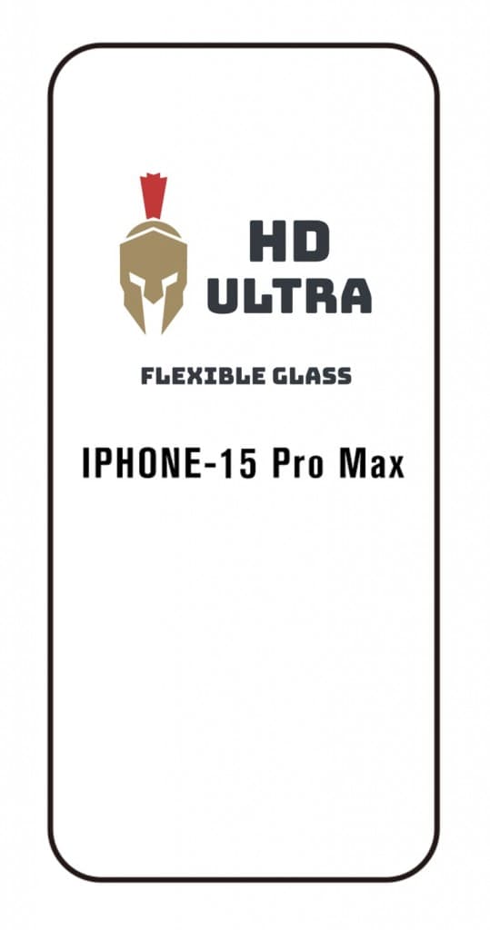 Ochranné flexibilní sklo HD Ultra iPhone 15 Pro Max 118431 - náhled 2