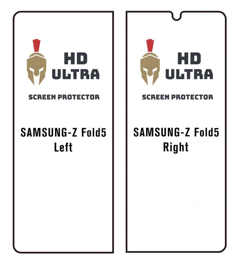 Ochranná fólie HD Ultra Matte Privacy pro Samsung Z Fold5 - náhled 2