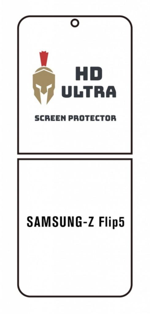 Ochranná fólie HD Ultra Matte Privacy pro Samsung Z Flip5 - náhled 2