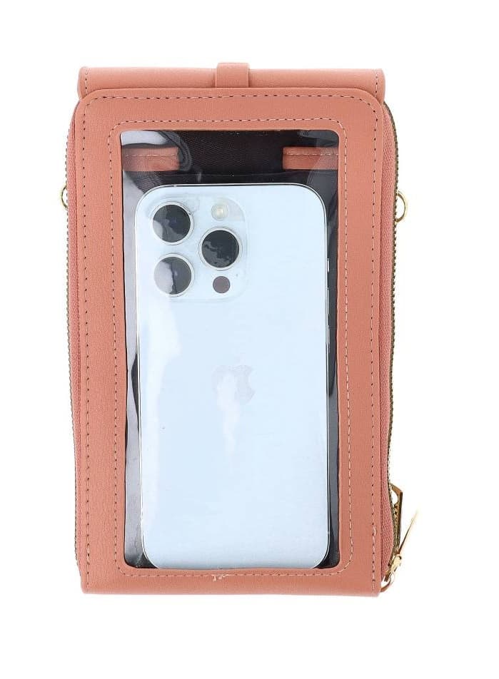 Kabelka TopQ Forever Better na mobil s popruhem růžová 129899 - náhled 2