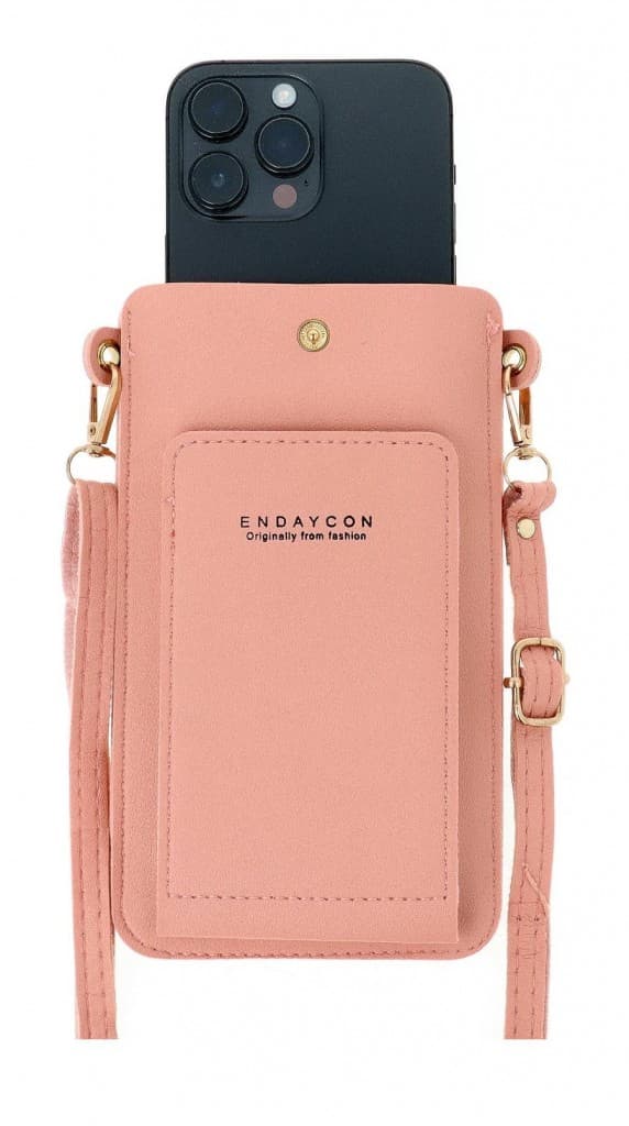Kabelka TopQ Pure Essence na mobil s popruhem růžová 129703 - náhled 2