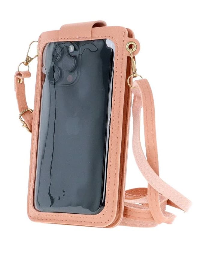 Kabelka TopQ Pure Essence na mobil s popruhem růžová 129703 - náhled 4