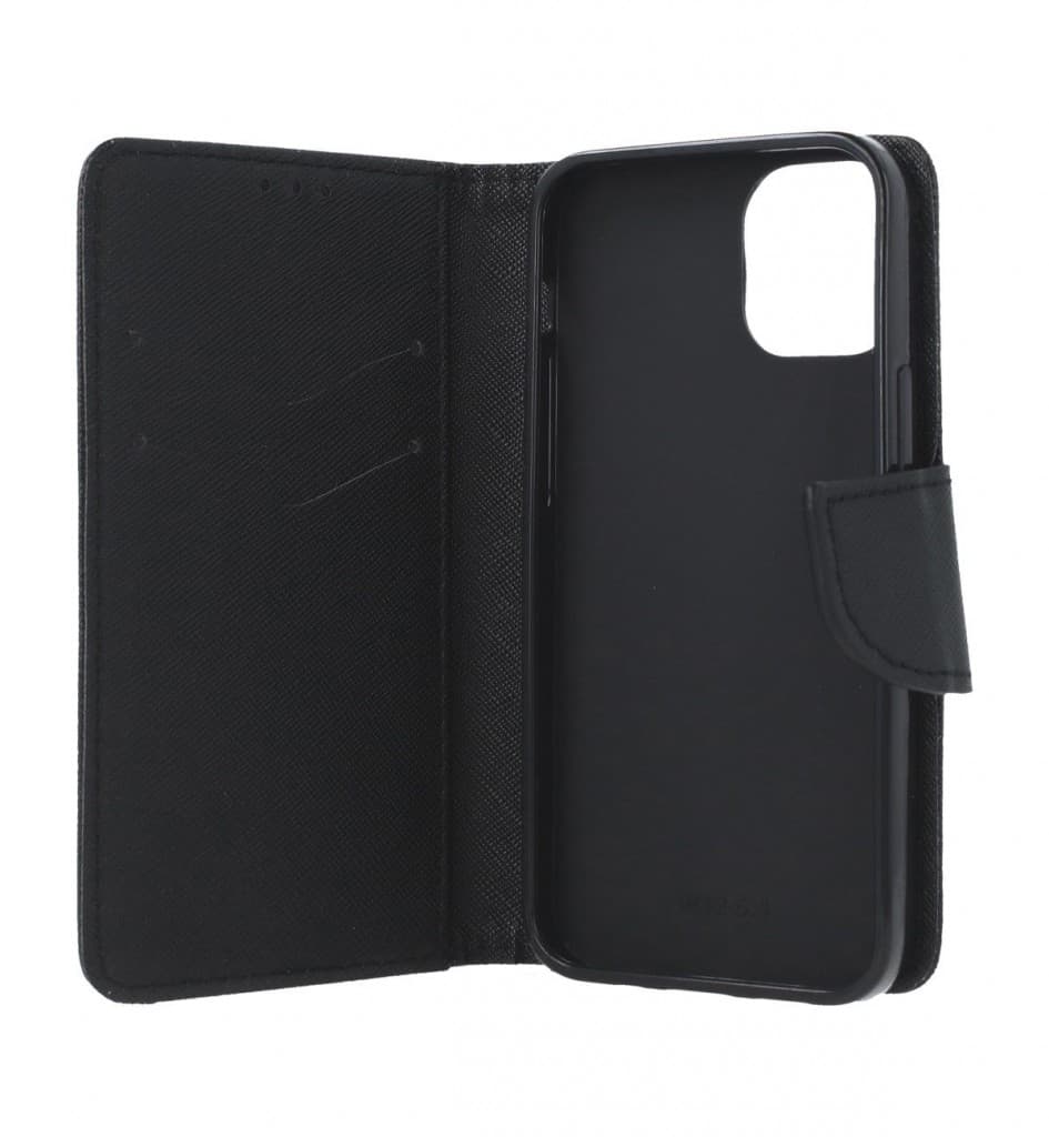 Pouzdro TopQ iPhone 12 mini knížkové černé 53467 - náhled 3