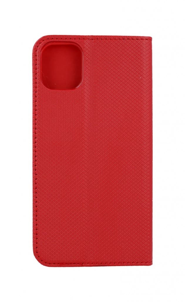 Pouzdro TopQ iPhone 12 mini Smart Magnet knížkové červené 53481 - náhled 2