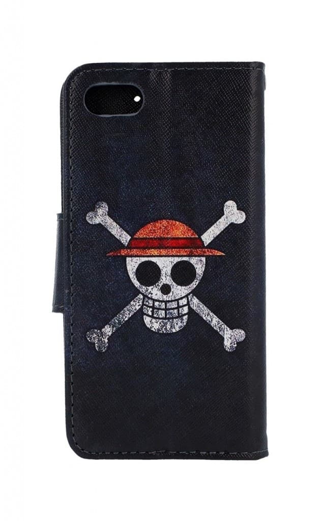 Pouzdro TopQ iPhone SE 2020 knížkové Warning 49756 - náhled 2