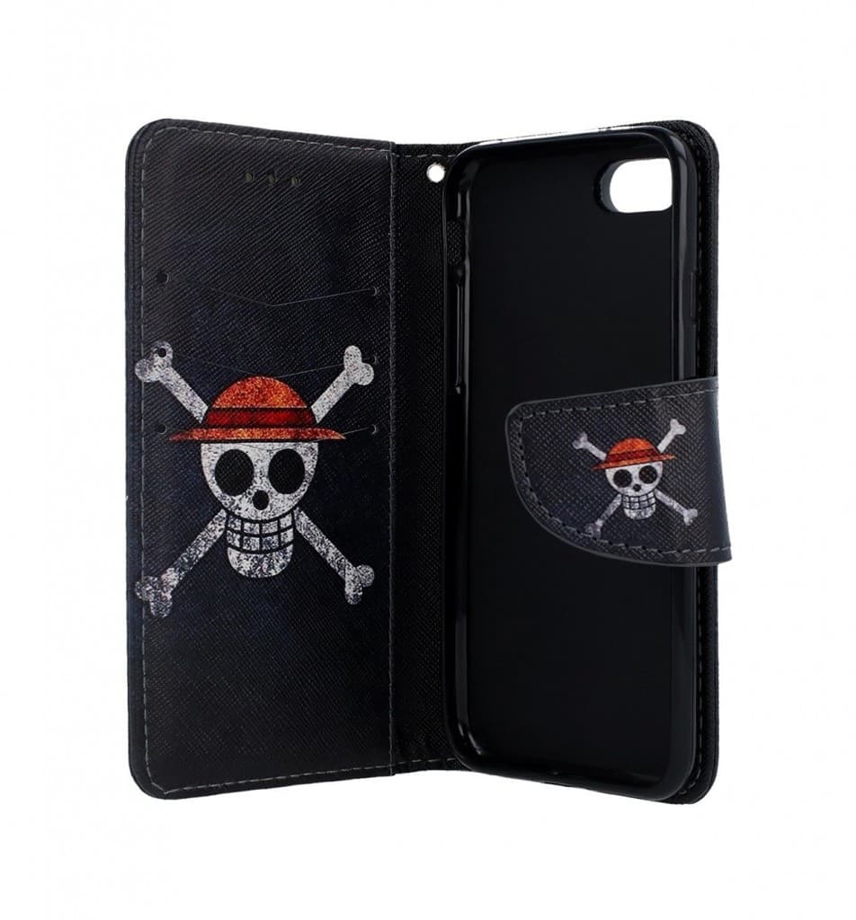Pouzdro TopQ iPhone SE 2020 knížkové Warning 49756 - náhled 3