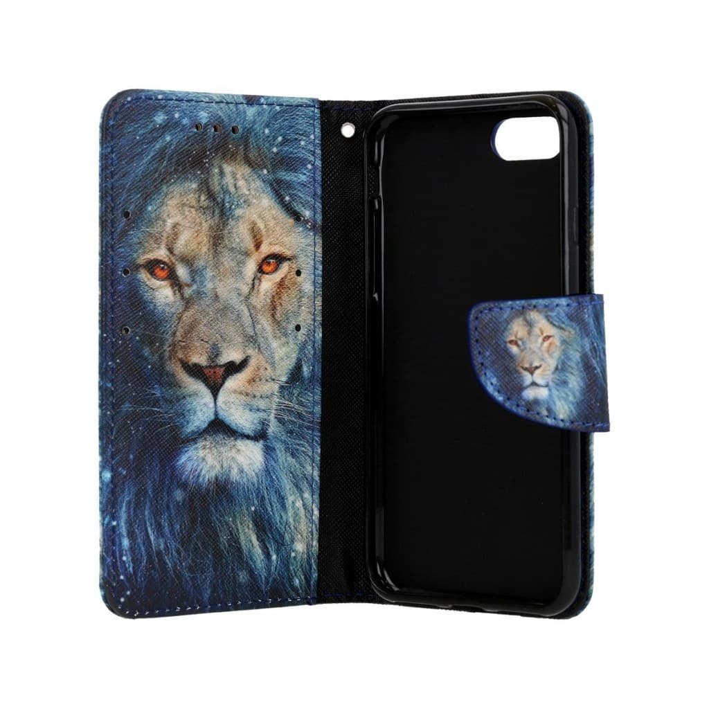 Pouzdro TopQ iPhone SE 2022 knížkové Kouzelný lev 74957 - náhled 3