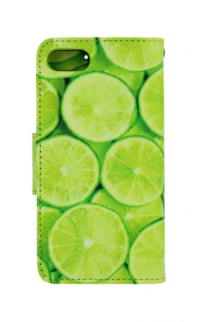 Pouzdro TopQ iPhone SE 2022 knížkové Limetky 75113 - náhled 2