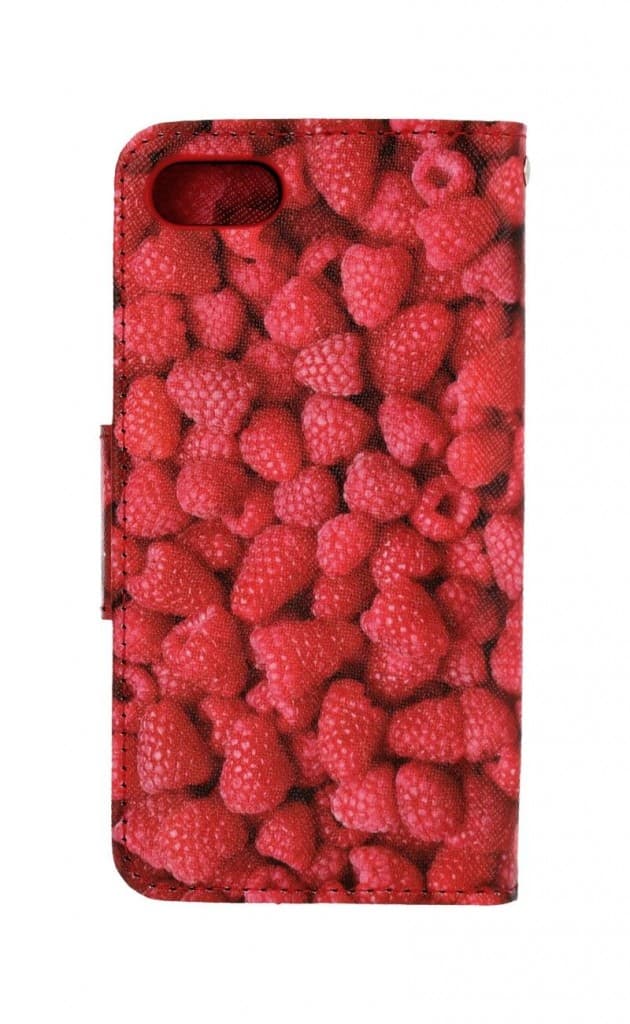 Pouzdro TopQ iPhone SE 2022 knížkové Maliny 74954 - náhled 2