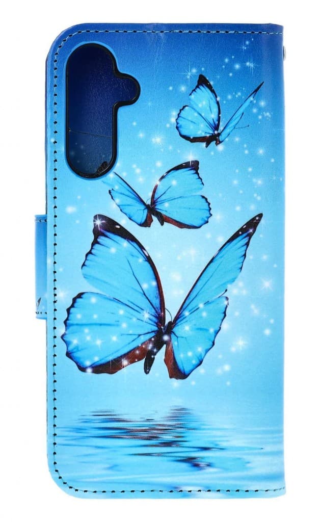 Pouzdro TopQ Samsung A56 Modří motýlci 138508 - náhled 2