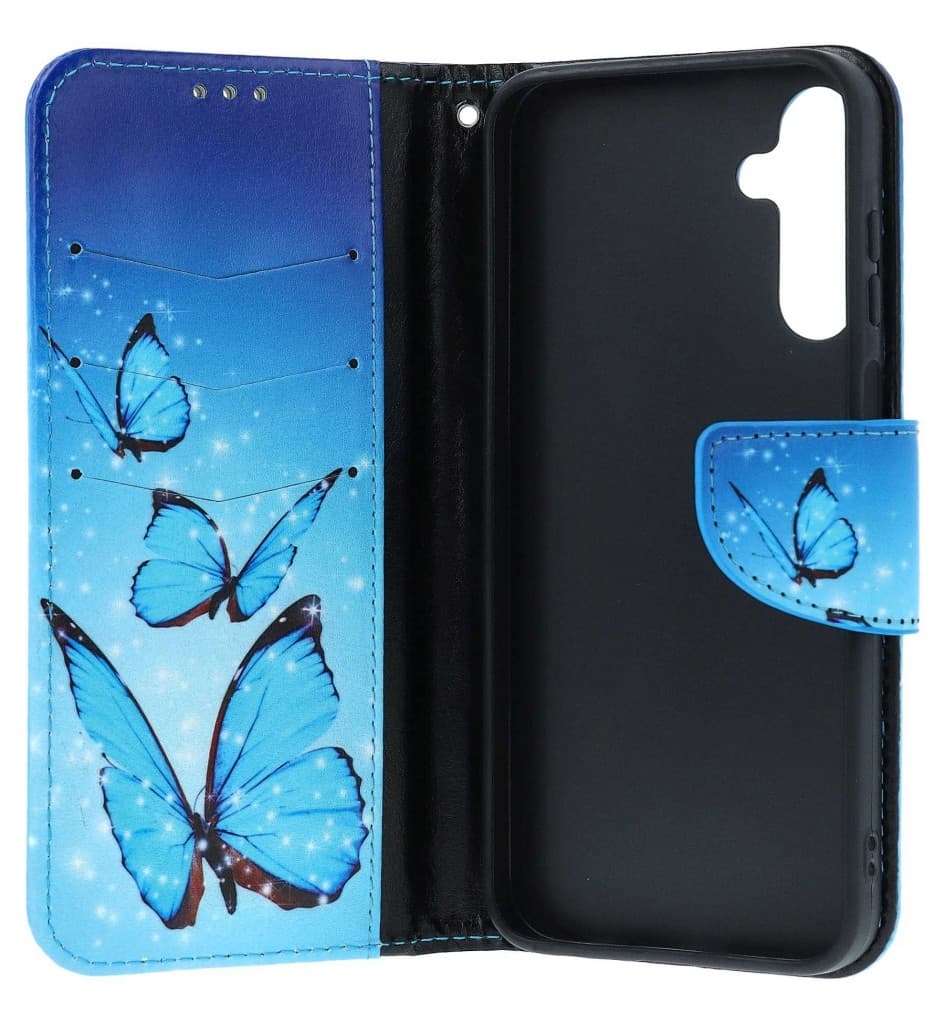 Pouzdro TopQ Samsung A56 Modří motýlci 138508 - náhled 3
