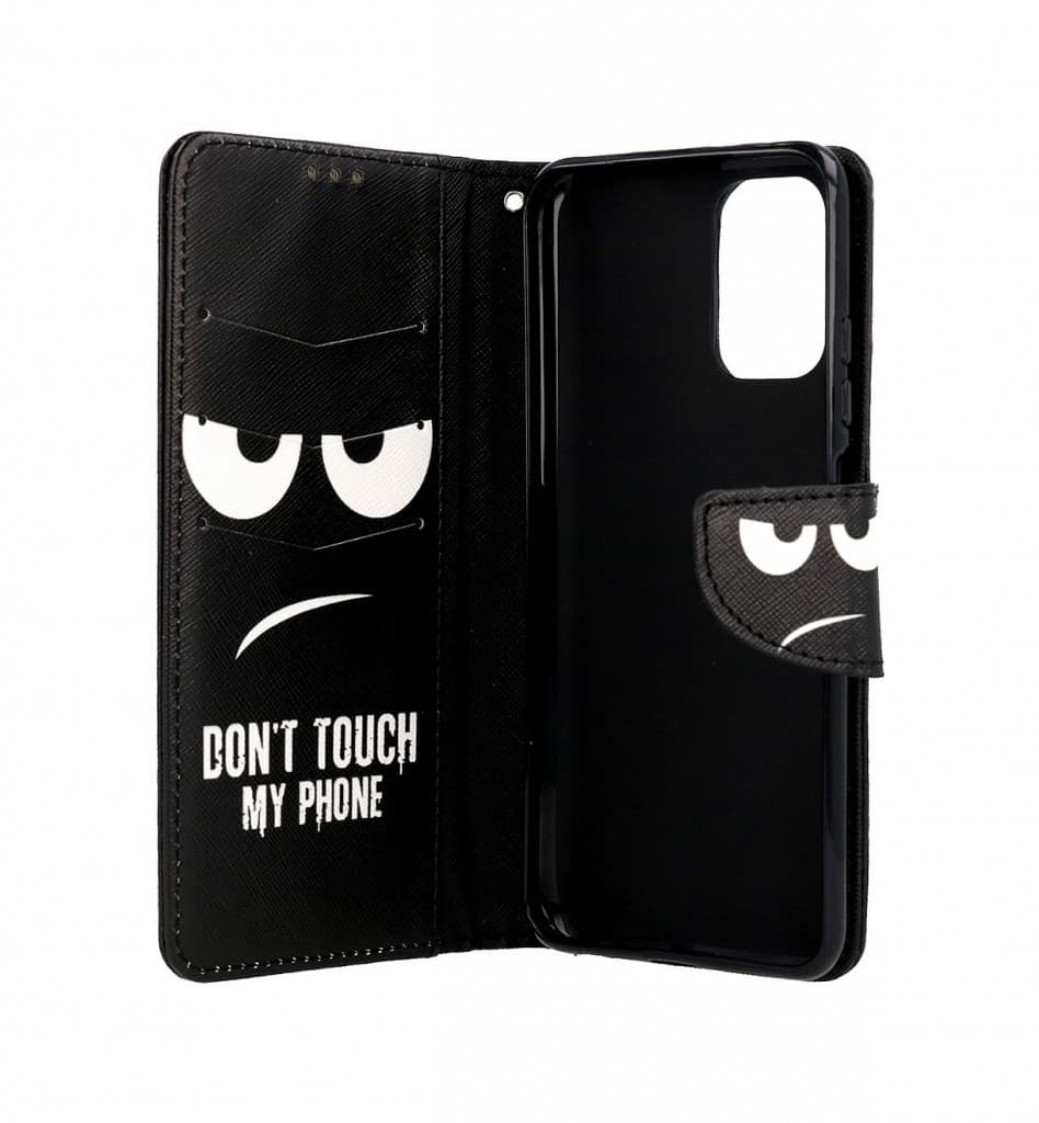 Pouzdro TopQ Xiaomi Poco M4 Pro 5G knížkové Don´t Touch 70901 - náhled 3