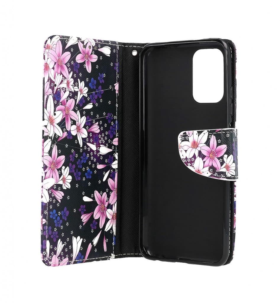 Pouzdro TopQ Xiaomi Poco M4 Pro 5G knížkové Lilie 70884 - náhled 3
