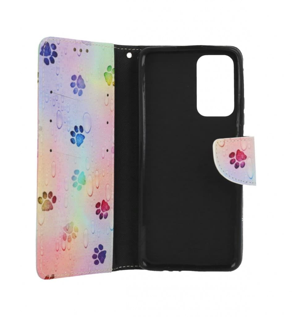 Pouzdro TopQ Xiaomi Poco M4 Pro 5G knížkové Tlapky 70900 - náhled 3