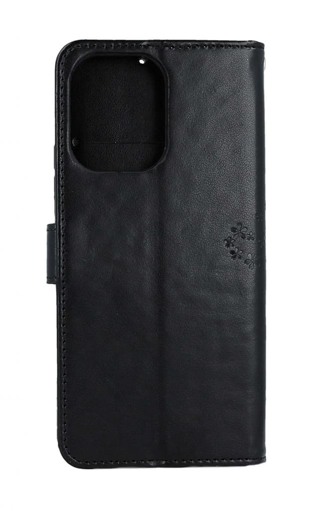 Pouzdro TopQ Xiaomi Redmi 13C knížkové Černý strom sovičky 127727 - náhled 2