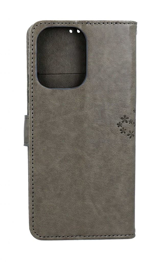 Pouzdro TopQ Xiaomi Redmi 13C knížkové Šedý strom sovičky 127728 - náhled 2