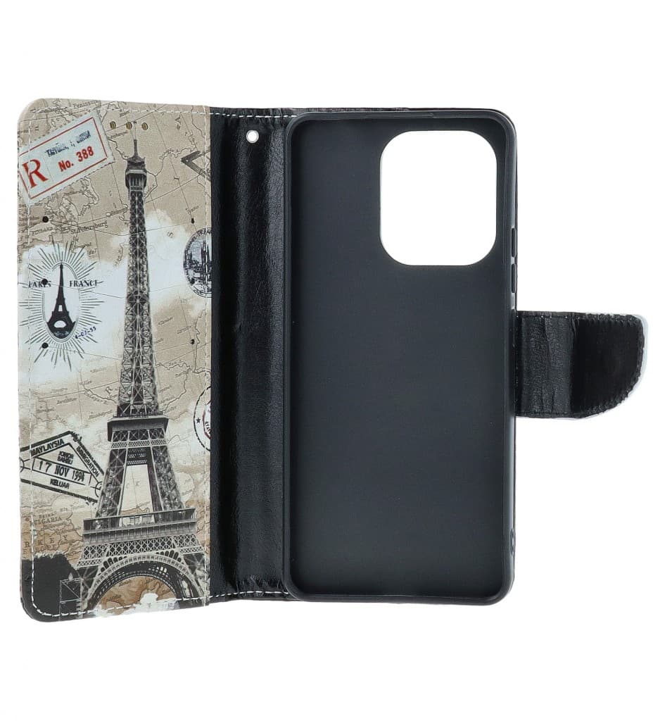 Pouzdro TopQ Xiaomi Redmi Note 13 knížkové Paris 2 129988 - náhled 3